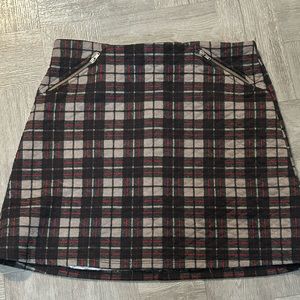 Plaid skirt